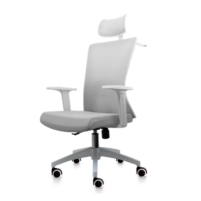SILLA DE OFICINA ERGONOMICA FANTECH OC-A258S V2 GRIS CLARO