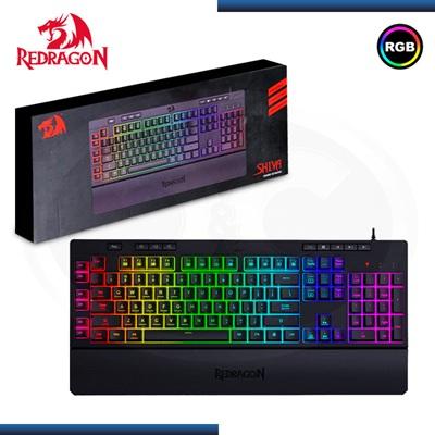TECLADO GAMING USB REDRAGON SHIVA K512RGB BLACK ESP
