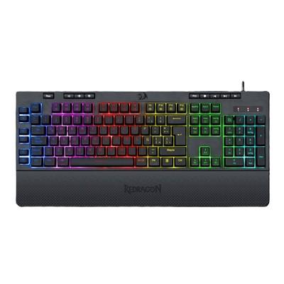 TECLADO GAMING USB REDRAGON SHIVA K512RGB BLACK ESP