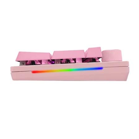 TECLADO MECANICO FANTECH USB MK894 MAXPOWER II PINK