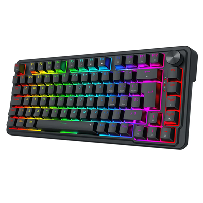 TECLADO MECANICO GAMING REDRAGON UCAL K673RGB CON SWITCH MAGNETICO BLACK