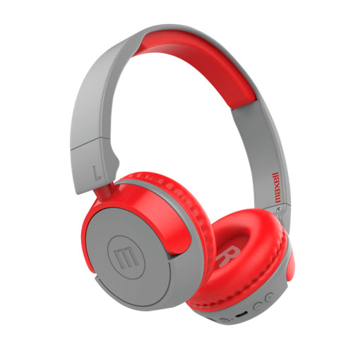 AUDIFONOS BT SMILO MIDSIZE HP-BT400 RED MAXELL W/MIC