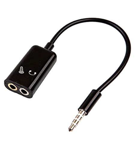 ADAPTADOR AUDIO+MIC A UN SOLO PLUG 3.5MM ETOUCH 375555