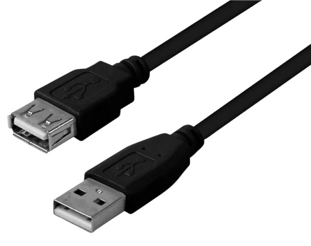 CABLE USB 2.0 A-MACHO / A-HEMBRA XTECH XTC-301 