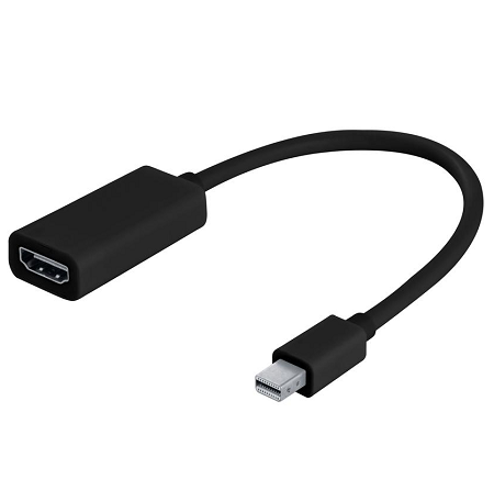 ADAPTADOR DE MINI DISPLAY MACHO PORT A HDMI HEMBRA 8.5" ARGOM ARG-CB-0042  