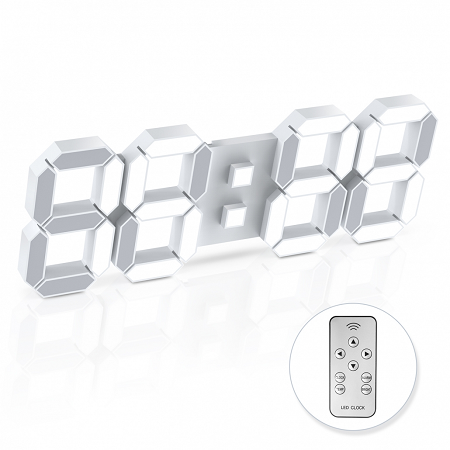 RELOJ DE PARED DIGITAL LED 3D EDUP EH-LED1301 15" 