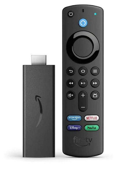 FIRE TV STICK AMAZON 2021 4K WITH ALEXA VOICE REMOTE 3RD GEN