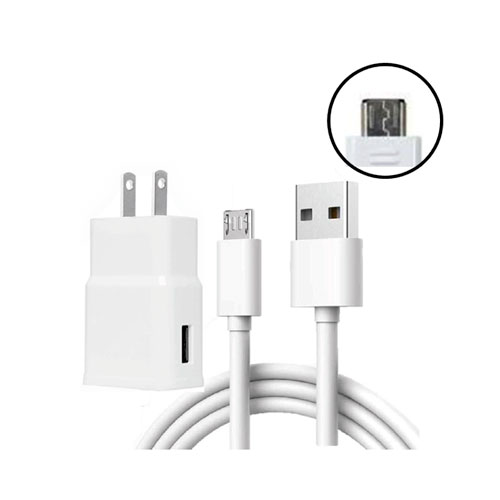 CARGADOR DE CELULAR TIPO V8 COMPLETO BIPITEK MODEL1 Incluye cable y cargador.