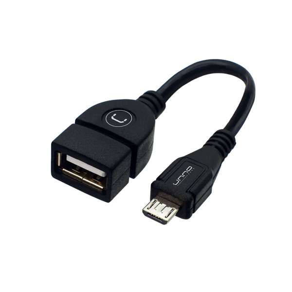 ADAPTADOR OTG MICRO USB A USB UNNO AD4201BK