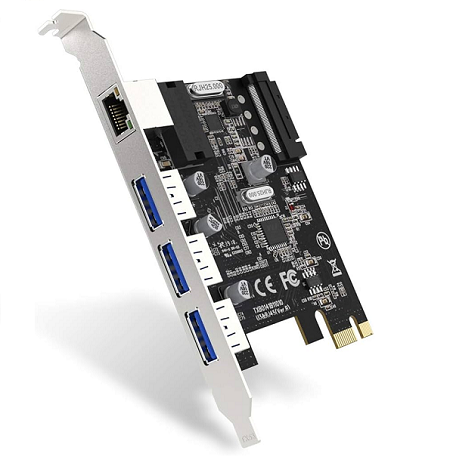 TARJETA EDUP  GIGABIT Y PUERTOS PCI EXPRESS USB3.0 / RJ45 10/100/1000 EP-9618