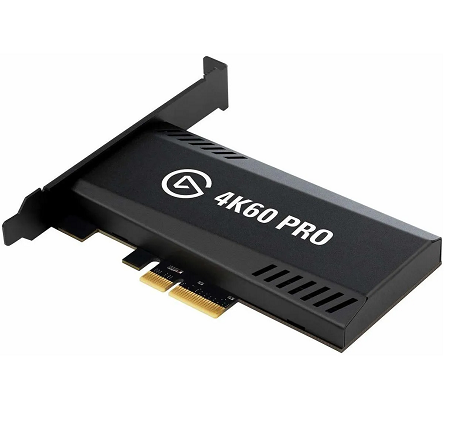 CAPTURADORA DE VIDEO ELGATO 4K60 PRO MK.2 HDR PCIE X4 HDMI 