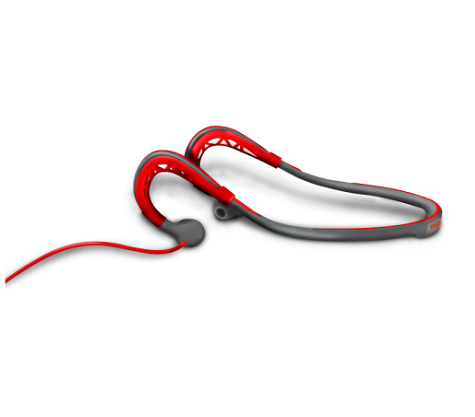 AUDIFONOS EARPHONES MAXELL EB-ACTION SPORT NECKBAND #348103 BLK/RD