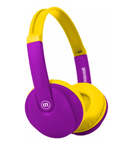 AUDIFONOS INALAMBRICOS MAXELL KIDZ PURPLE HP-BT350 ITEM #348366 (10745)