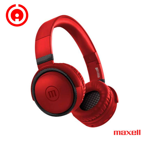 AUDIFONO WIRELESS MAXELL BT-B52 ROJO ITEM# 348371 (A011331)