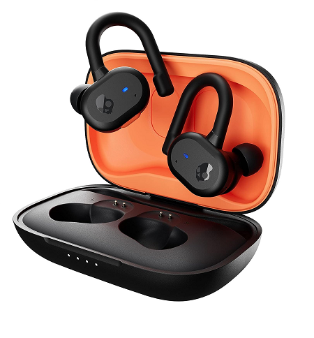 AUDIFONOS INALAMBRICOS SKULLCANDY PUSH ACTIVE TRUE IN-EAR BLACK ORANGE S2BPW-P740