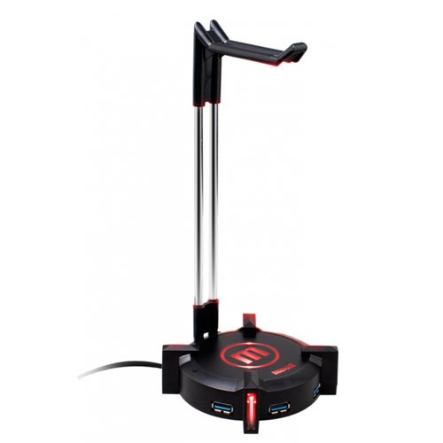 SOPORTE GAMING PARA AURICULARES MAXELL   W/USB HUB CA-HS 