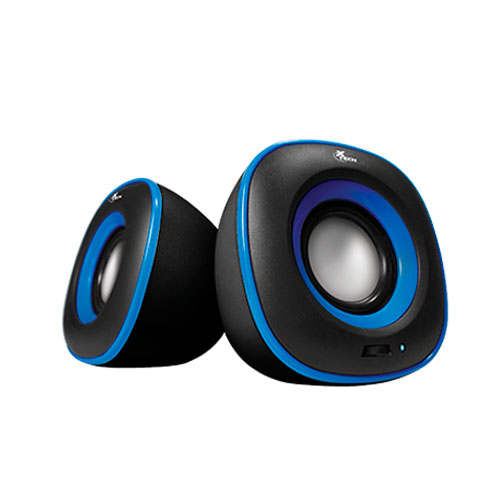 BOCINAS STEREO USB AZUL XTECH XTS-115BL