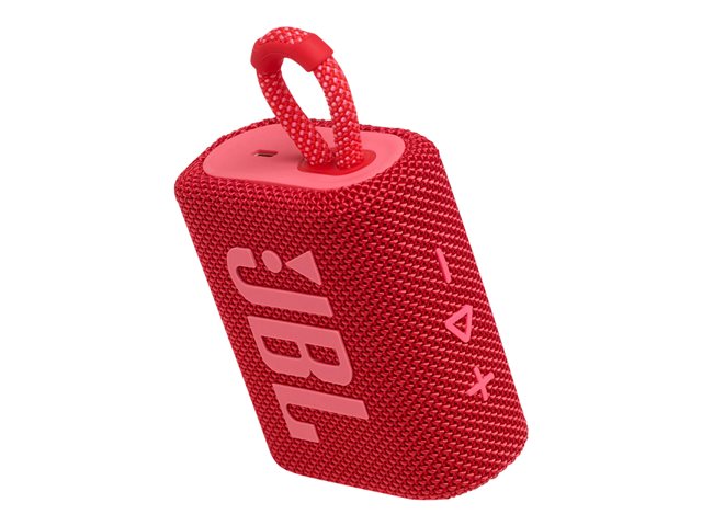 BOCINAS PORTABLE JBL GO3 BT RED 
JBLGO3REDAM 