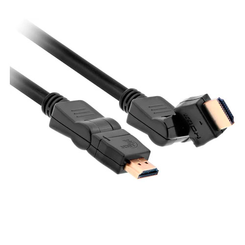 CABLE HDMI M/M GIRATORIO Y PIVOTANTE XTECH XTC-610