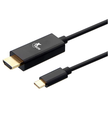 CABLE USB TIPO C MALE A HDMI MALE XTC-545 