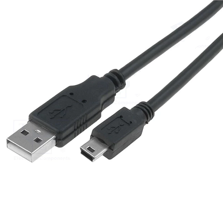 CABLE USB 2.0 A MICRO USB 5 PINES VCOM CU215-1.5M BLACK