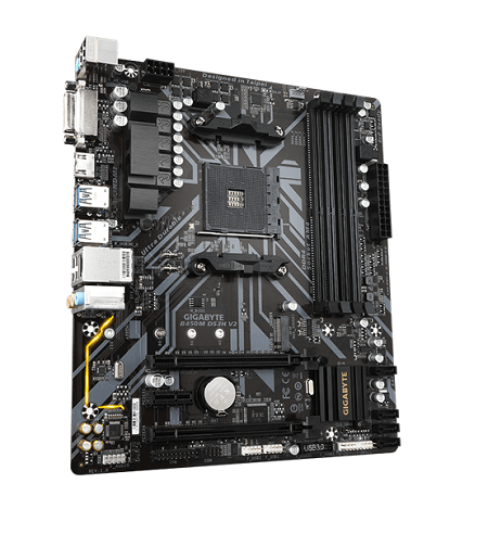 MOTHERBOARD GIGABYTE B450M DS3H V2 AM4