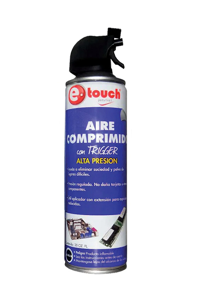 BOTE DE AIRE COMPRIMIDO ETOUCH 20 OZ.