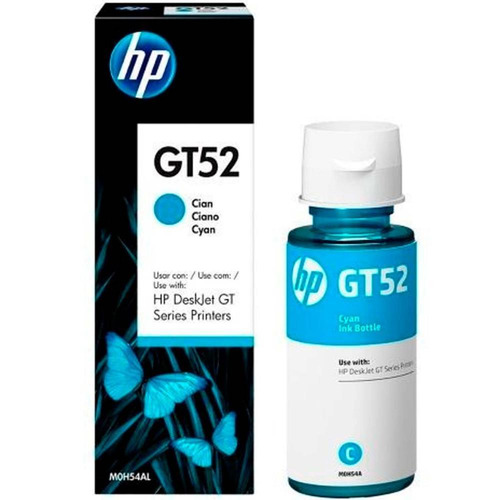 BOTE DE TINTA HP GT52 CYAN