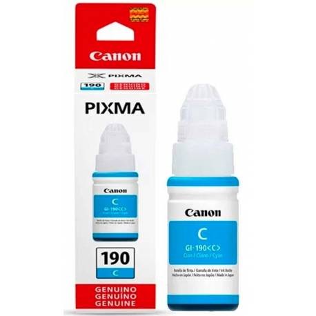 BOTELLA TINTA CANON GI-190C INK CYAN (0668C001AB)