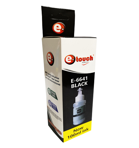 BOTE DE TINTA NEGRO E-6641 100ML SERIE L EPSON ETOUCH