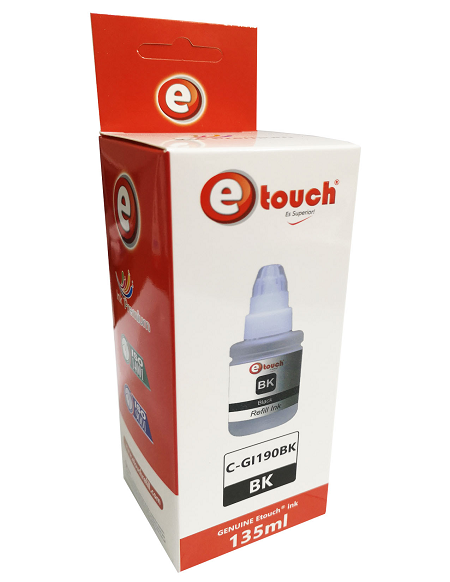BOTE DE TINTA 135ML NEGRO ETOUCH CANON SERIE G