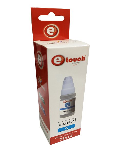 BOTE DE TINTA 70ML CYAN ETOUCH CANON SERIE G