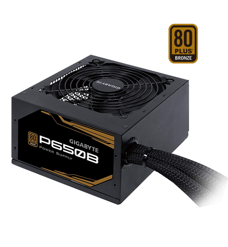 FUENTE DE PODER GIGABYTE GP- P650B 80 PLUS BRONCE 650W