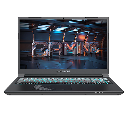 LAPTOP GIGABYTE G5  i5-12500H/ 15.6 FHD/ 8GB RAM/ 512GB SSD/ RTX4060 8GB/ KF-E3US333SH