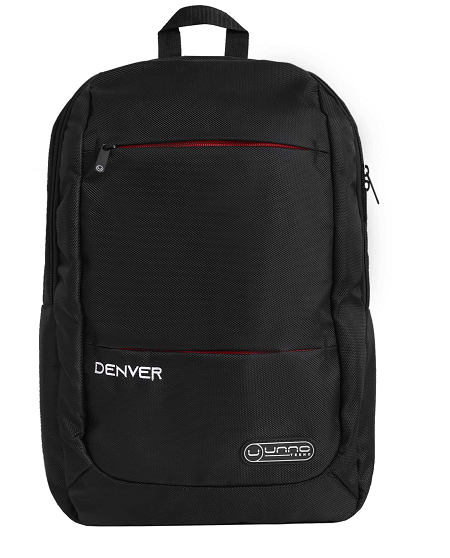 MOCHILA PARA PORTATIL DE 15.6 UNNO DENVER BG2502BK BLACK