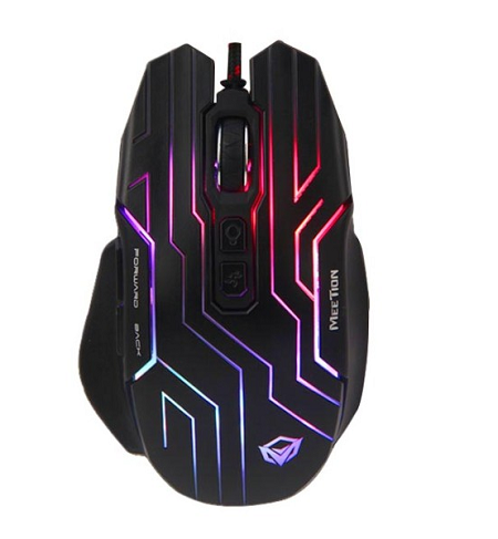 MOUSE GAMING RGB DAZZLING MEETION MT-GM22