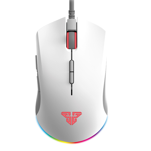 MOUSE GAMING FANTECH SPACE EDITION BLAKE X17 WHITHE MACRO RGB