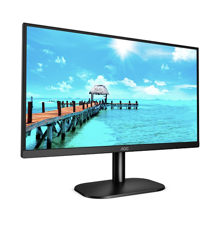 MONITOR AOC LCD 23.8 24B2XHM 1920X1080/ 75HZ/ HDMI-VGA/ 90LM0691-B011B0 BLACK 