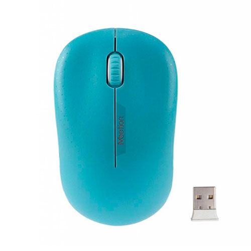 MOUSE INALAMBRICO MEETION R545 CYAN