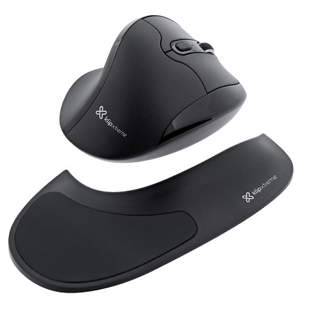 MOUSE INALAMBRICO ULTRAERGONOMICO KLIP XTREME SEMI-VERTICAL KMW-750