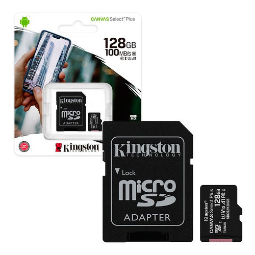 MEMORIA MICRO SD KINGSTON CANVAS SDCS2/128GB