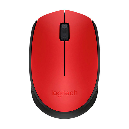 MOUSE INALAMBRICO LOGITECH M170 ROJO 910-004941