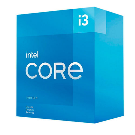 PROCESADOR INTEL CORE i3-10105F 3.7GHZ 6MB SOKET LGA1200 DECIMA GENERACION BX8070110105F	