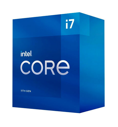 PROCESADOR INTEL CORE i7-11700 2.5GHZ 16MB SOKET LGA1200 11° GEN BX8070811700