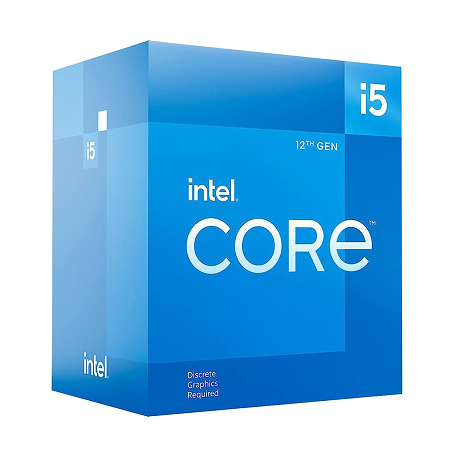 PROCESADOR INTEL CORE i5-12400F 2.5GHZ 18MB SOKET LGA1700 12° GEN BX8071512400F