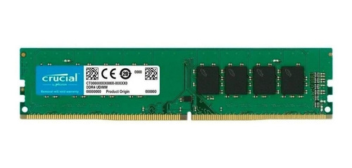 MEMORIA RAM CRUCIAL 8GB DESKTOP DDR4 CB8GU2666