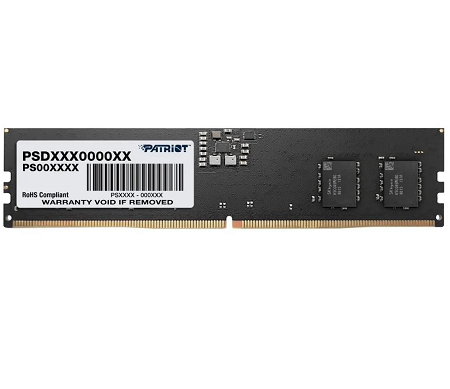 MEMORIA RAM PATRIOT DDR5, 5200MHZ, 8GB, UDIMM PSD58G520041 SL