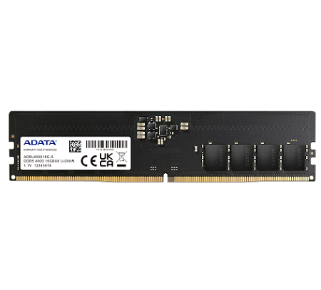 MEMORIA RAM ADATA 16GB DDR5 4800 MHz UDIMM/ AD5U480016G-S