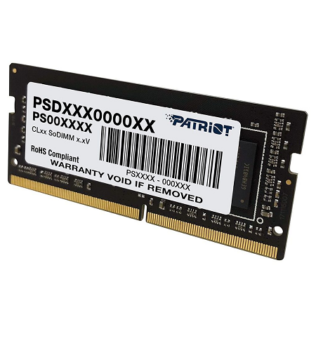 MEMORIA RAM SO-DIMM PATRIOT DDR4/ 3200MHZ/ 8GB/ PSD48G320081S/ 9DS00217
