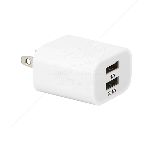CARGADOR DE PARED DUAL ARGOM ARG-AC-0105